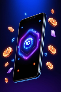 Smartphone met Spinmaya casino-app